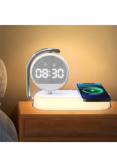 Ally K01T 15 W Led Işıklı Kablosuz Şarj Cihazı