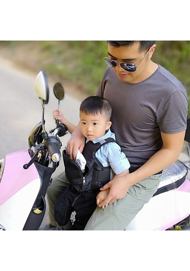 Trendooze Cbtx Global Mtbd1063 Çocuk Elektrikli Motosiklet Emniyet Kemeri Siyah Zl