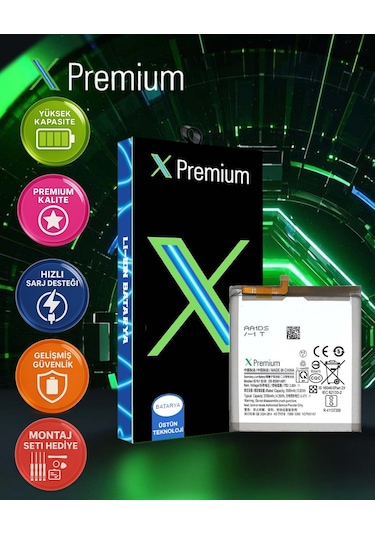 Xpremium Samsung Uyumlu S22 Batarya Pil Süper Yüksek Kalite 3700 Mah