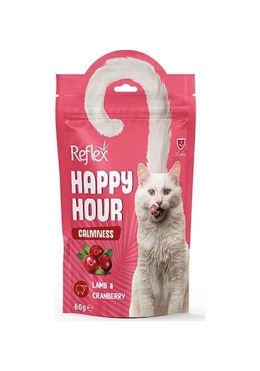 Reflex Happy Hour Sakinleşmeyi Kedi Ödül Maması 60 Gram