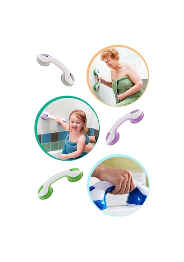 Helping Handle Banyo Tutacağı Kilit Vantuzlu Tutacak Vakum Tutucu Diğer