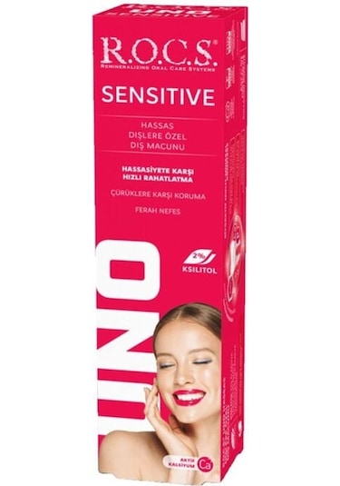 R.o.c.s.uno Sensitive Hassas Dişlere Özel Diş Macunu 60 Ml