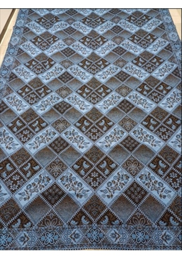 Savan Dokuma Halı Örtüsü 6m² 200 300 Kale Turkuaz
