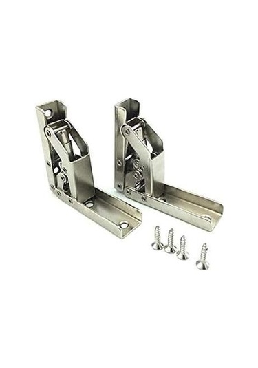 90 Derece Katlanır Kapı/raf Menteşesi Gizli Braket Masa Çerçevesi Mobilya Parçaları