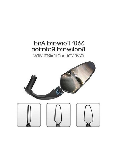 Trendooze Homyl Universal Bisiklet Dikiz Aynası, Uzun Montaj İçin