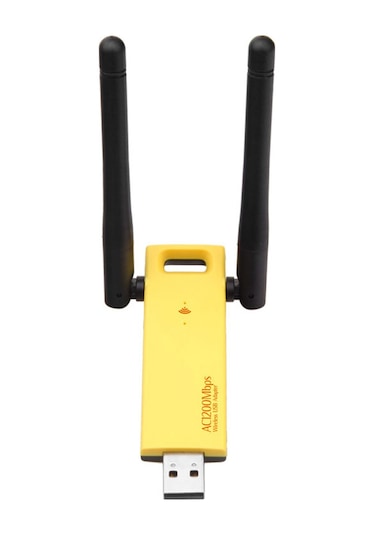 Yaozixa Usb 3.0 Kablosuz Ağ Kartı, 1200mbps, 2.4/5ghz Çift Frekans, 802.11ac, Dışarıdaki Çift Anten, Wd-4602ac Modeli