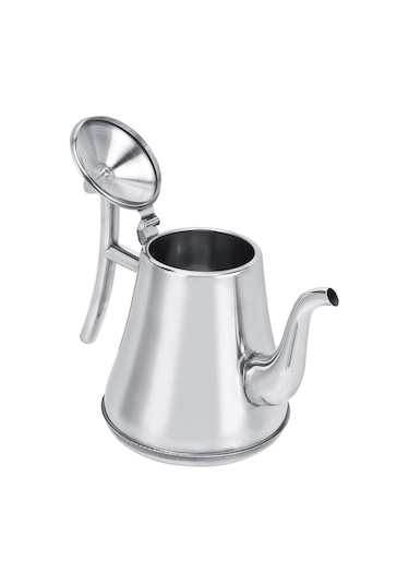 Çaydanlık, Uzun Saplı Paslanmaz Çelik Su Isıtıcısı, Demlikli Blooming Ve Yapraklı El Yapımı Su Isıtıcısı, Ev Kullanımı, Otel, Restoran 1,2 L