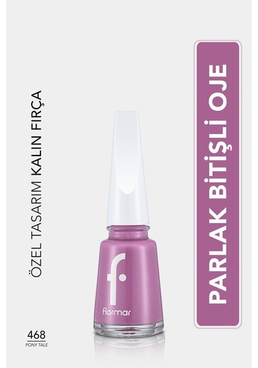 Flormar Nail Enamel Parlak Bitişli Oje 468