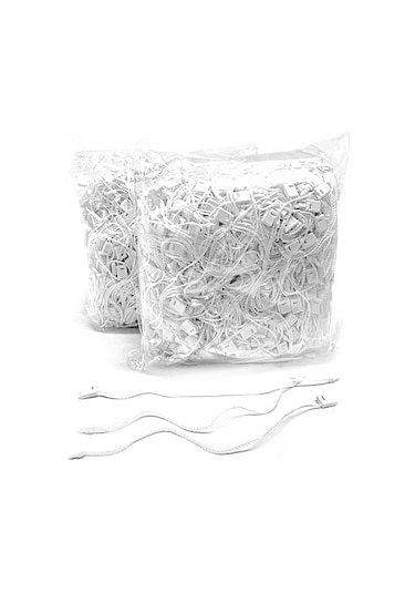 1000 Adet Beyaz Plastik Kilitli Etiket İpi