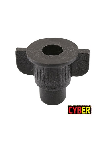 M6 Somunlu Çap 25 Kelebek Elcik (siyah)