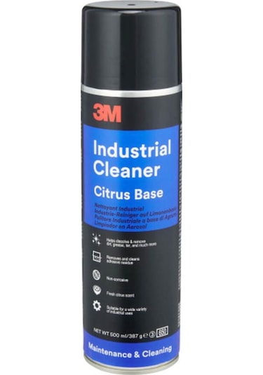 3m 50098 Narenciye Bazlı Endüstriyel Temizleyici Sprey, Şeffaf - 500 Ml