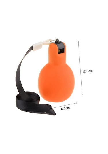 Homyl Boyunluklu El Düdükleri Kamp Için Yüksek Turuncu Turuncu