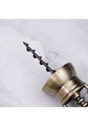 Suofeng Vintage Çinko Alaşımlı Şarap Açacağı - Pratik Ve Dayanıklı Ev Kullanımı Bronz