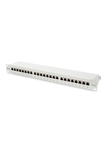 Digitus 19 Inch 24 Port Cat-6 Ftp Patch Panel, Zırhlı-18192