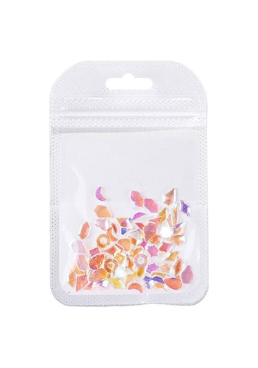 Samdoo 50 Adet Çeşitli Renkli Ab Pırlanta, Tırnak Süslemeleri, Düz Tabanlı Kristal Taşlar, 02 Numara