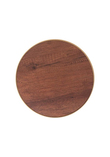 Begüsa Mantar Yan Sehpa - Antik / Siyah Antik / Siyah