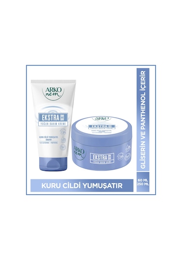 Arko Nem Yoğun Bakım Kremi Ekstra Nemlendirici 250+60 Ml