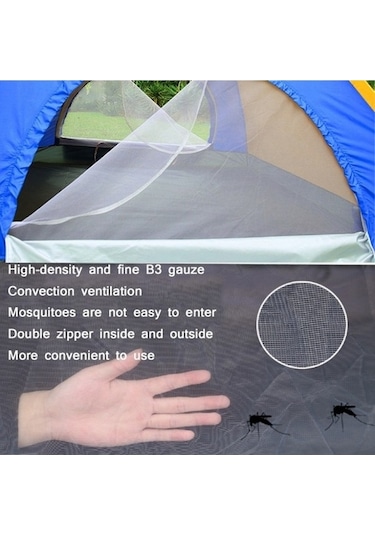 Prestigegoods Çift Kişilik Mavi Plaj Çadırı, Otomatik Hızlı Kurulum, Yağmur Ve Güneşe Dayanıklı Mavi