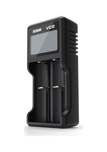 Xtar Vc2 Taşınabilir Lcd Ekranlı Li-ion Pil Şarj Cihazı