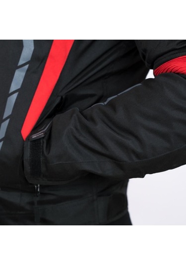 4riders Gama Ce Sertifikalı Korumalı Motosiklet Montu Kırmızı