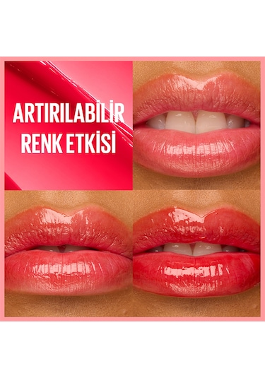 Maybelline New York Lifter Glaze Renkli Dudak Balmı 008 Acai Glaze