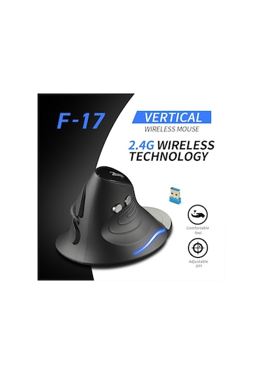 Jms Zelotes F-17 2.4 GHz Kablosuz Optik Oyuncu Mouse