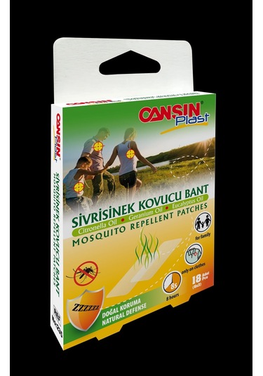 Cansın Plast Sivrisinek Kovucu Bant 18'li