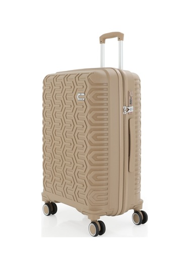 Mçs Üçlü Polipropilen Valiz Seti V377 S23sy1000058-set 00026 Şampanya