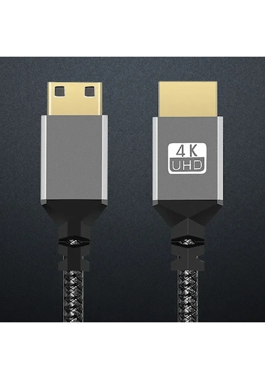 4k 60hz Naylon Örgü Hd Uyumlu V2.0 Hdmı Mını Hdmı Mınıhdmı Uzatma Erkek Erkek 10m Diğer
