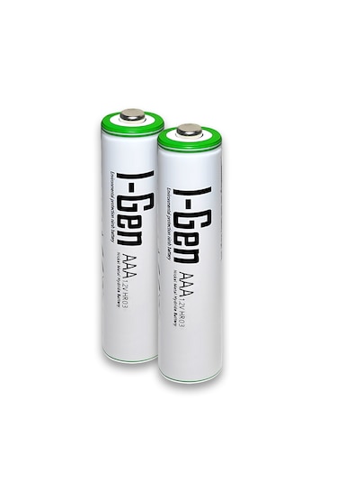 I-Gen B139 2 Adet AAA 900 mAh Şarj Edilebilir İnce Kalem Pil 1.2V Ni-MH Şarjlı Pil