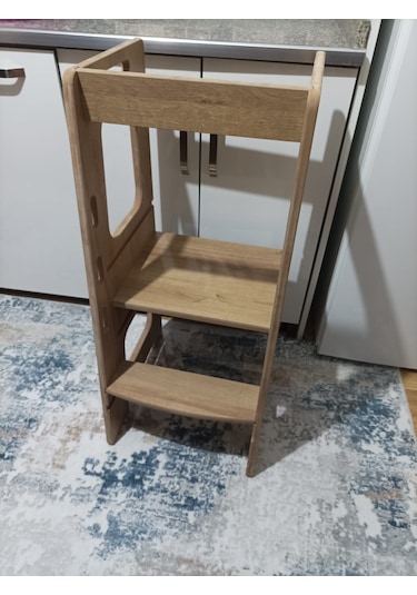 Öğrenme Kulesi - Montessori Learning Tower Ahşap