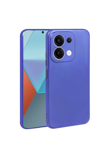 Xiaomi Redmi 15c Kılıf Soft Mat Premier Case Kapak Saks Mavi