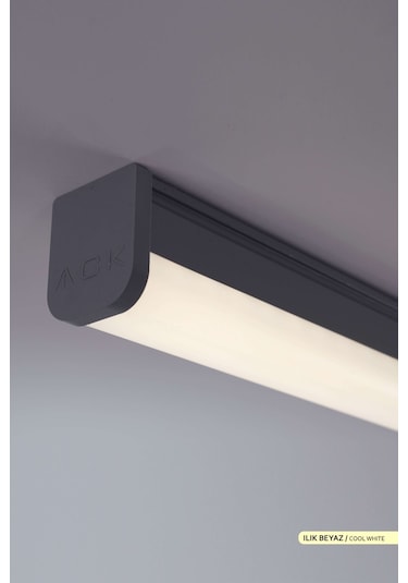 ACK LED Bant Etanj Armatür 4000K Ilık Beyaz 36W 121cm Beyaz