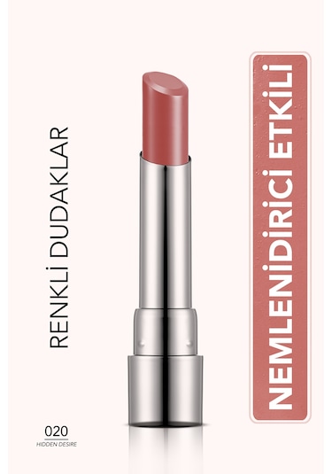 Flormar Sheer Up Yarı Transparan & Parlak Bitişli Nemlendirici Ruj 020 Hıdden Desıre