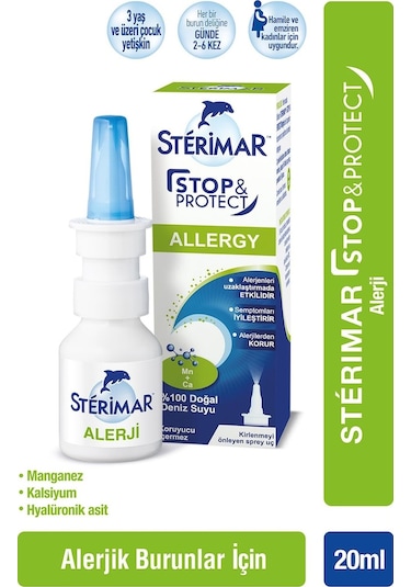 Sterimar Stop&Protect Burun Spreyi 20Ml