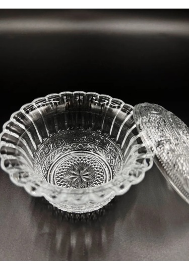 Cam Şekerlik, Kapaklı, 250 Ml 463111697 Beyaz