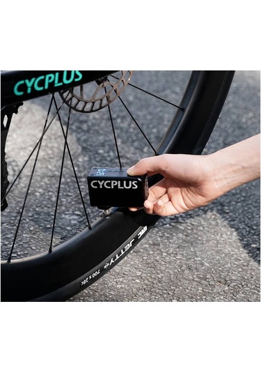 Cycplus As Pro Mini Usb Şarjlı Bisiklet Pompası 120psi Siyah