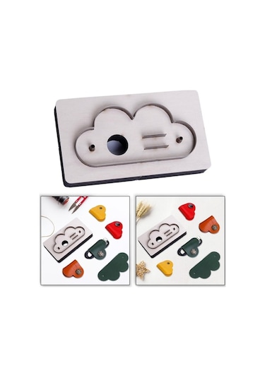 Trendooze Deri Kalıbı Odun El Sanatları Aleti, Kalıp Kesme Mücevher Yapımı Odun