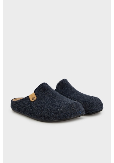 Buratti Keçe Kışlık Ev Erkek Terlik 6711004 Lacivert