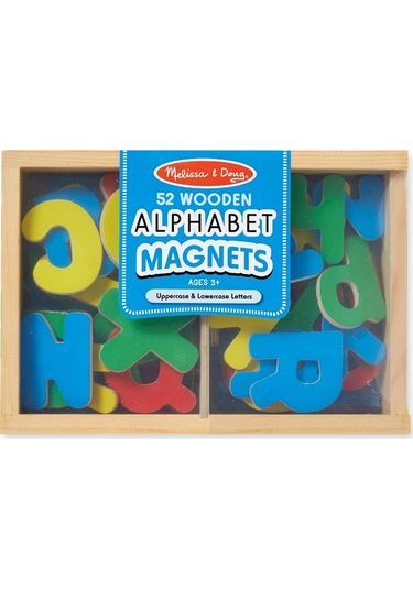 Melissa And Doug Ahşap Mıknatıslı  Harfler