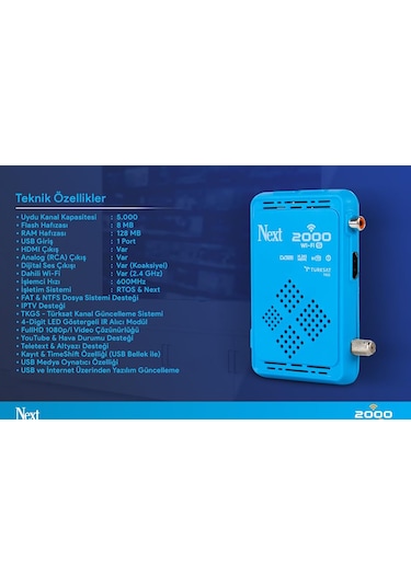 Next 2000 Wifi S
