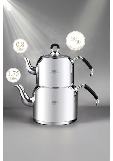 Weyne Mango Kitchen - Mini Boy 18/10 Paslanmaz Çelik 0,8-1.75 Lt.