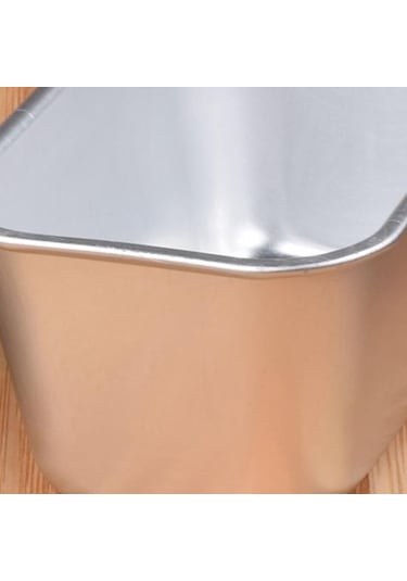 Pişirme Kalıp Alüminyum Yapışmaz Ekmek Cheesecake Tost Kalıp Tava Mutfak Pişirme Aracı 13.8x8x3.8cm