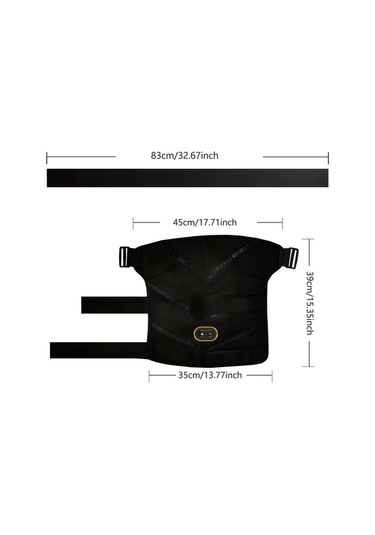 Fochsia Siyah Usb Omuz Isıtmalı Masaj Aleti Ayarlanabilir Sıcaklık Hissi Ev Ritüelinizi Aydınlatır Festival Hediyesi Altın