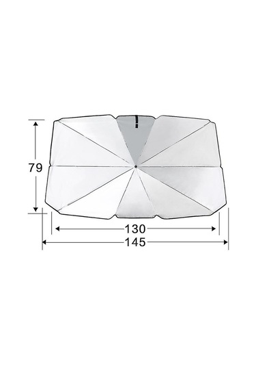 Titanyum Gümüş Tutkal Koruyucu Kılıf Araç Kullanımına Uygun, Araç Güneşliği Ön Cam Güneşliği, Katlanabilir Ön Cam Newway L