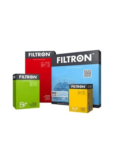 Filre Seti Ford B-max 1.4 - 1.6 Benzinli Filtron Filtre Bakım Seti 2012-2018