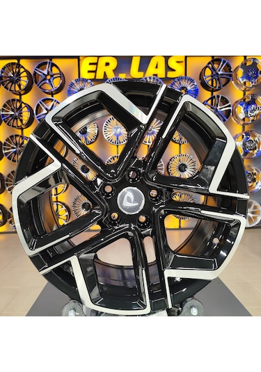 4 Adet Bky-1243 7.5 18 5 112 Et45 57.1 Black Mack Jant Takım
