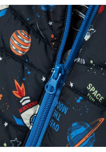 Name It Nmmmylane Vest Dark Unisex Çocuk Yelek Lacivert