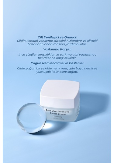 Muldream Turn Over Intensive Nemlendirici Yüz Kremi 50 ML