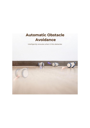 Cheerble Akıllı Kedi Fare Oyuncağı - Şarjlı, Mavi, 6x5x3.6 Cm